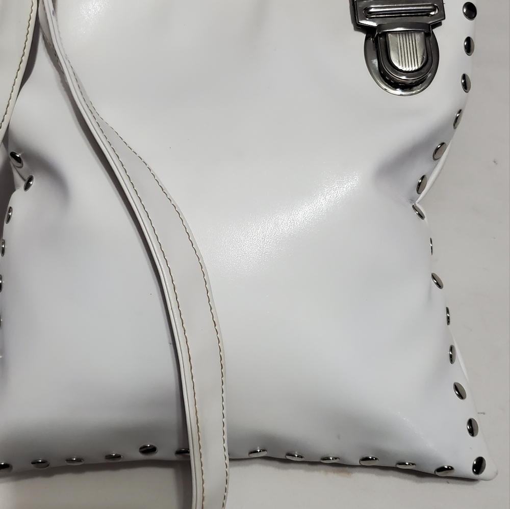White express medium crossbody bag.